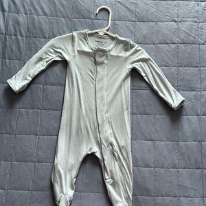 🩵MAGNETIC ME🩵 Baby Blue Modal Magnetic Footie, Size 0-3mo.